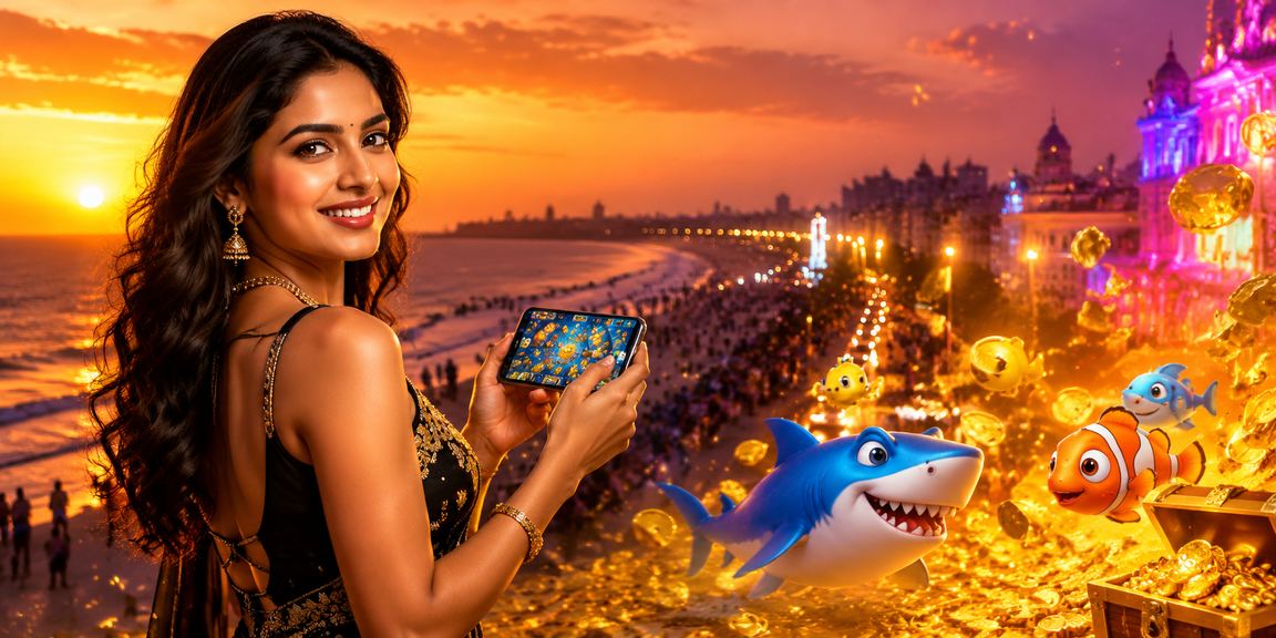 Modern mobile casino gaming in India with vibrant atmosphere
