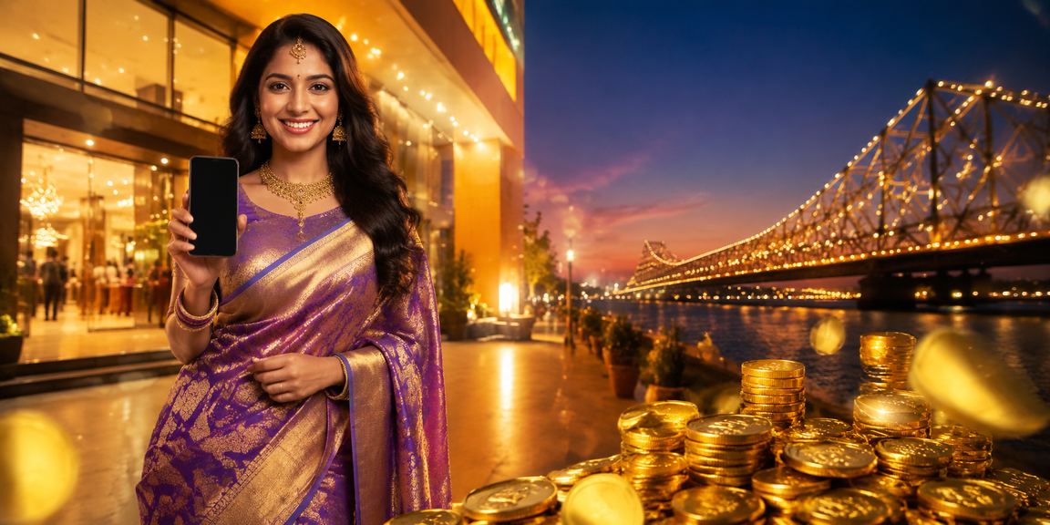 Young players enjoying online Teen Patti game in Kolkata with betting