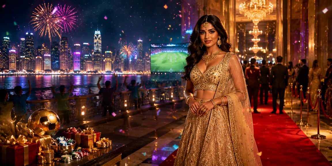 Teen Patti players in Mumbai playing on mobile while watching cricket